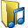 Folder 3 Music Icon 32x32