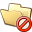 Folder Forbidden Icon 32x32