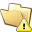 Folder Warning Icon 32x32