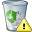 Garbage Warning Icon 32x32
