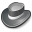 Hat Grey Icon 32x32