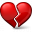 Heart Broken Icon 32x32
