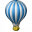 Hot Air Balloon Icon 32x32