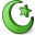 Islamic Crescent Icon 32x32