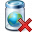 Jar Earth Delete Icon 32x32