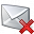Mail Delete Icon 32x32