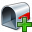 Mailbox Empty Add Icon 32x32