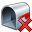 Mailbox Empty Delete Icon 32x32