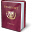 Passport Purple Icon 32x32