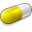 Pill Yellow Icon 32x32