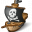 Pirates Ship Icon 32x32