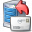 Server Mail Upload Icon 32x32
