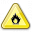 Sign Warning Flammable Icon 32x32
