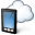 Smartphone Cloud Icon 32x32