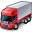 Truck Red Icon 32x32