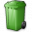 Waste Container Green Icon 32x32