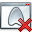 Window Application Delete Icon 32x32