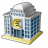 Bank House 2 Euro Icon
