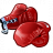 Boxing Gloves Red Icon