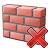Brickwall Delete Icon