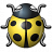 Bug Yellow Icon