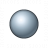 Bullet Ball Grey Icon