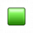 Bullet Square Green Icon
