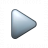 Bullet Triangle Grey Icon