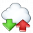 Cloud Computing Updown Icon