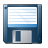 Floppy Disk Blue Icon