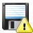 Floppy Disk Warning Icon