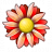 Flower Red Icon
