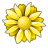 Flower Yellow Icon