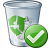 Garbage Ok Icon