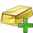Gold Bar Add Icon