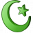 Islamic Crescent Icon