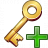 Key Add Icon