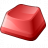 Keyboard Key Red Icon