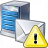 Mail Server Warning Icon
