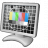 Monitor Test Card Icon
