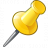 Pin 2 Yellow Icon