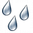 Rain Drops Icon