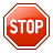 Sign Stop Icon