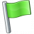 Signal Flag Green Icon