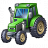 Tractor Green Icon