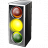 Trafficlight Yellow Icon