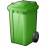 Waste Container Green Icon