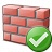 Brickwall Ok Icon 48x48