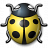 Bug Yellow Icon 48x48