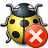 Bug Yellow Error Icon 48x48